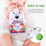 Baby Bear Bite Bite Music Fruit Food Bag Baby Fruit And Vegetable Puree Bag Reusable -1Piece image