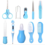 Baby Care Products Newborn Nail Set Nail Clipper Scissors Comb Hair Brushes Kit Kids Nail Clippers Kit 10 Pcs Set image