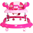 Baby Duck Model Light and Music Walker, Toddler New Born Baby Walking Assistant With Push Handle Bar image