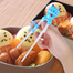 Baby Eat Training Cute Cartoon Chopsticks 1 Pcs Multicolor image