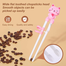 Baby Eat Training Cute Cartoon Chopsticks 1 Pcs Multicolor image