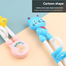 Baby Eat Training Cute Cartoon Chopsticks 1 Pcs Multicolor image