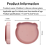Baby Feeding Dining Plate Cartoon Kids Dishes Eating 1 Plate Plus 2 Spoon Silicone Set Pink image
