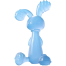 Baby Full Silicone Teether Hand Rattle Fitness Soft Rabbit Educational Toy CN -1pcs image