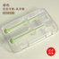 Baby Hand brush Children's Silica Gel Dimensional Body Milk for Training Toothbrush Set, Safe Silicone Brush Soft-bristled Teether - 2 pcs image