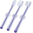 Baby Hand brush Children's Silica Gel Dimensional Body Milk for Training Toothbrush Set, Safe Silicone Brush Soft-bristled Teether - 3 Pcs Set image