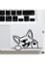 DDecorator Baby Husky Waving Laptop Sticker image