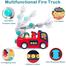 Baby Musical Fire Truck Toys-Early learning Rescue Vehicle image