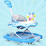 Baby Musical Walker with Merry Go Round BLB Brand - Blue image