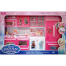 Baby New Toys Frozen Cartoon Figured Battery Operated Modern Dream Kitchen Set image