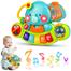 Baby Piano Toys 6 to 12 Months, Musical Toys Elephant Piano Keyboard for Toddlers 1-3, Light Up Educational Electronic Learning Toys Birthday Gift for 1 Years Olds Kids Boys Girls image