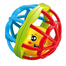 Baby Plastic Soothing Rattle Toy for Newborn Baby 0-3-6 Month Early Education Puzzle Hand Ball image