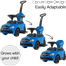 Baby Ride On Push and Pull Car Mercedes Benz (3288) image