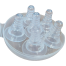 Baby Silicone Nipple Soft Silicone With Box - 6 pcs image