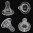 Baby Silicone Nipple Soft Silicone With Box - 6 pcs image