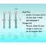 Baby Toothbrush Baby Tongue Cleaner for 0-18 Months 3 Pcs Set Tiffany Multicolor image
