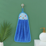 Baby Towel Print Coral Fleece Microfiber Hanging Hand Towel Cute Kids Washcoloths 1Pcs Multicolor image