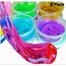 Baby Toys MUD Slime Crystal Color Hand Gum - 6pcs image