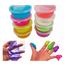 Baby Toys MUD Slime Crystal Color Hand Gum - 6pcs image