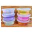 Baby Toys MUD Slime Crystal Color Hand Gum - 6pcs image