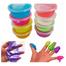 Baby Toys MUD Slime Crystal Color Hand Gum - 12pcs image
