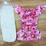 Baby Washable And Adjustable Cloth Diaper With Nappy / Pad - 1 Pcs image