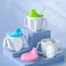 Baby Water Cup 250ml Water Mug Simple Children'S Handle Cup Three Colors -1pcs image