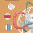 Baby full Silicone Manhattan Ball Hand Teether CN -1pcs image