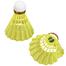 Badminton Shuttle Cock Nylon Superior Grade 6pcs Green image