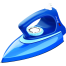 Bajaj Canvas Metallique Blue (1000 Watts) Dry Iron image