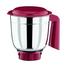 Bajaj Classic 750 W Mixer Grinder with 3 Jars - White and Maroon image