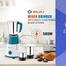 Bajaj GX15 500 Watts Mixer Grinder with Multi-functional Blade System image