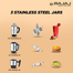 Bajaj Glamore (800 Watt) Mixer Grinder image