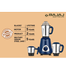 Bajaj Glamore (800 Watt) Mixer Grinder image