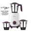Bajaj Ninja Series Elegance Purple 500Watt 3 Jar Mixer Grinder image
