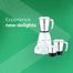 Bajaj Rex 500W Mixer Grinder with Nutri-Pro Feature, 3 Jars, White image