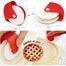 Baking Pizza Pastry Roller Grid Cutter image