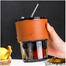 Bamboo Cup Ins Glass Wholesale Straw Cup Coffee Cup Glass Cup Gift Cup Souvenir Net Red Water Cup image