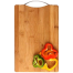 Bamboo Cutting And Choping Board With Stainless Steel Handle image