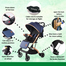 Bao Bao Hao New TOBY QZ1 Portable Stroller Luggage Prams- Navy Blue image