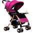Baobaohao A1 Portable Lightweight Baby Stroller - Violet image