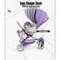 Baobaohao V9 Baby Walking Artifact Walking Stroller High Landscape Can Sit Lie Flat Lightweight and Foldable Four-Wheeled Stroller image