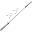 Barbell Bar Olympic – 7 Feet – Silver image