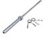 Barbell Bar Olympic – 7 Feet – Silver image