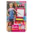 ​Barbie Art Teacher Playset with Blonde Doll, Toddler Doll, Easel and Accessories image