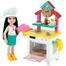 Barbie GTR63 Chelsea Pizza Chef Play Set image