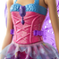 Barbie Dreamtopia Fairy Fashion Doll And Accessories Purple Hair With Removable Skirt Headband And Wings image