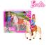 Barbie Doll and Horse image