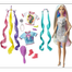 Barbie Fantasy Hair Doll, Blonde, With 2 Decorated Crowns, 2 Tops and Accessories for Mermaid and Unicorn Looks, Plus Styling Pcs , image