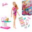 Barbie GHK23 Dreamhouse Adventures Swim ‘n Dive Doll and a Sweet Puppy with Accessories! image